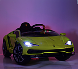 Електромобіль дитячий спорткар Lamborghini Centenario M 4319, Зелений, фото 7