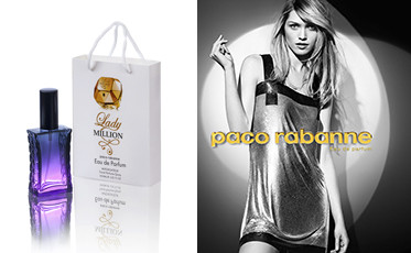 Paco Rabanne Lady Million (Пако Рабанн Леді Мільйон) в подарунковій упаковці 50 мл., фото 1