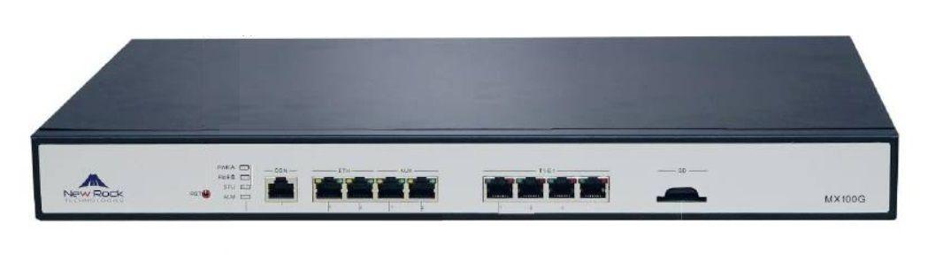 E1 voip шлюз New Rock MX100G-S-1E1 - фото 1 - id-p1756168563