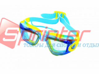 Окуляри для плавання юніор Leacco 1870 синьо-жовті