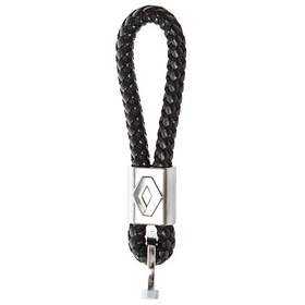 Брелок шкіряний для авто ключів Renault