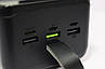 Power Bank ХО-PR159 60000mAh, повербанк, швидка зарядка, Micro USB, USB, Type-C, Lightning, фото 11