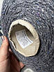 Пряжа в бобіні твид Camel Tweed Silvedd 320m col. Nube сірий, фото 3
