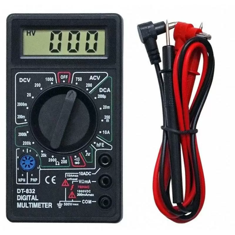 Мультиметр цифровий DIGITAL multiter DT-832