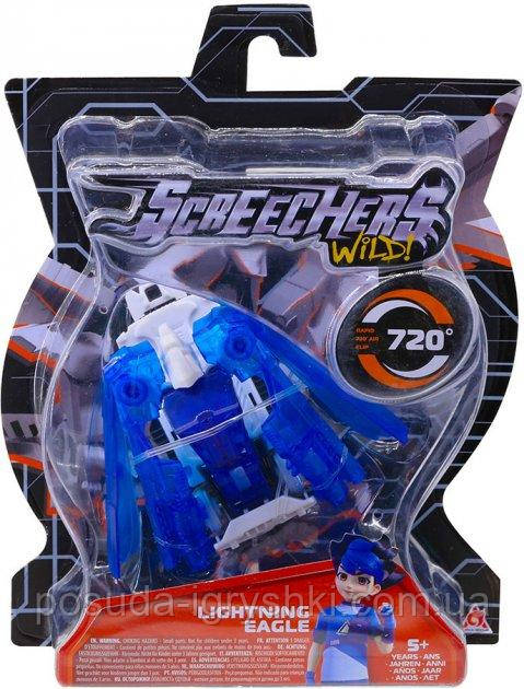 Машинка-трансформер Screechers Wild S4 L0 Лайтнінг Ігл (EU685003), фото 1