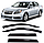 Дефлектори вікон (вітровики) Subaru Legacy V Sd 2009 (Субару Легасі 5) S40609, фото 3