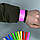 Браслет-лінійка Світловідбиваюча різні кольори Флікер для пішохода, стрічка рефлектор рожева, червона, жовта, зелена, синя, срібна, фото 9