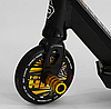 Труковий самокат Best Scooter HOP жовтий HIC-система пеги алюмінієвий диск та дека колеса PU 120мм, фото 8