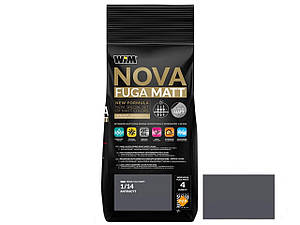 1/14 WIM NOVA FUGA MATT ZAPRAVA DO FUGOWANIA 2 KG /  Заповнювач швiв (антрацит) ( 2кг )