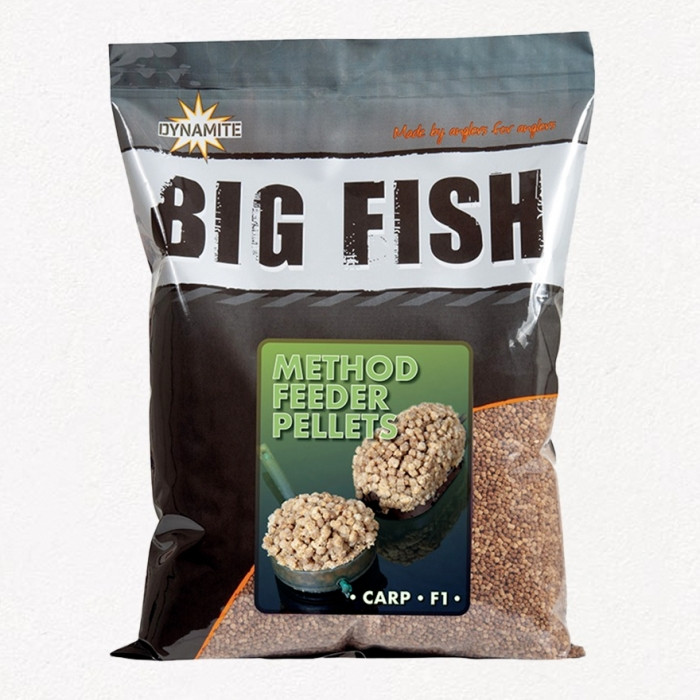 Методний пелетс Dynamite Big Fish Baits Method Feeder Pellets 1.8kg