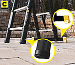 Драбина телескопічна 5,6 м (2х2,8 м) Craftfull Польща, фото 8