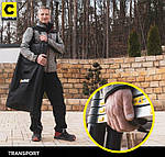 Драбина телескопічна 5,6 м (2х2,8 м) Craftfull Польща, фото 9