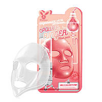 Тканевая маска для лица увлажняющая Elizavecca Hyaluronic Acid Water Deep Power Ringer mask pack