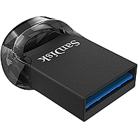 Флеш-накопичувач, карта пам'яті Flash SanDisk USB 3.1 Ultra Fit 64Gb (130Mb/s), Black (SDCZ430-064G-G46)