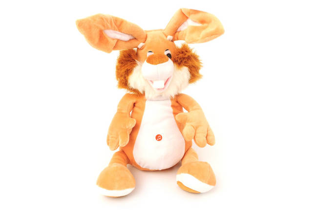 М'яка іграшка Кролик завдовжки 34 см, 324-2/34, фото 1