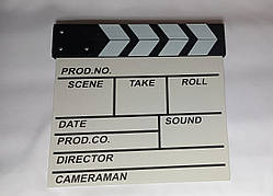 Хлопавка (кинохлопушка) біла 27,5 х 30 див.