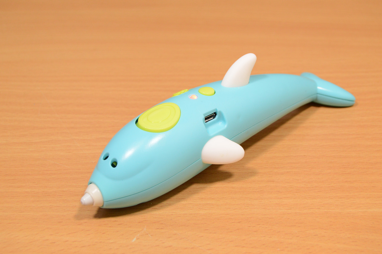 Pink Dolphin Wireless My First 3D Pen for Kids by Oaxis 