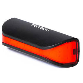 Велосипедна мигалка OnRide Slit Black USB габаритне світло 610371