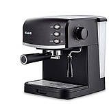 Кавомашина для дому з капучинатором Magio MG-963 15 Bar Black (SHiz14121), фото 4