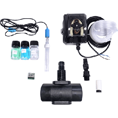 Набір pH Hayward AC (чіп + електрод + насос + утримувач)