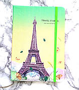 Блокнот "Париж" тверда обкладинка А5 80 аркушів