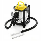 Промисловий пилосос для камінів Kraft & Dele Professional 1650 W, фото 3