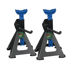 Підставка ремонтна 3т (304-444мм) (к-сть: 2шт) з гумовою накладкою,опорними п'ятками