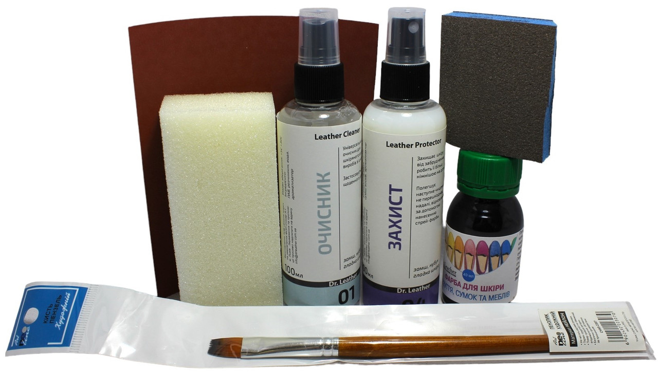 Набір "Міні мікс" для шкіри та замші/велюру/аніліну, фото 1