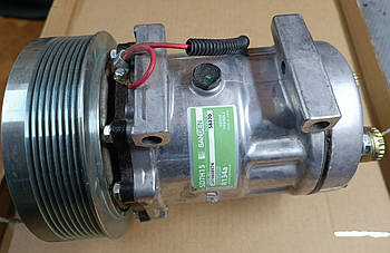 Компресор SD7H15 Sanden RD5-11310-0, 4499, 4768 кондиціонера 152 мм зі шківом PV8 12V для комбайна