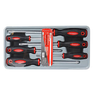 Набір викруток магнітних "Profi" S2, 6пр.(PH:1x75, 2x100, 3x150мм; SL 5.5х100, 6.5х150, 8х175мм)