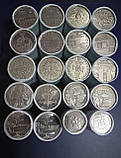 Повний набір монет 15 штук (у капсулах) 10 гривень, повна колекція ЗСУ 2018-2022 монета Кіборги ДШВ ССО ТРО ВМС, фото 2