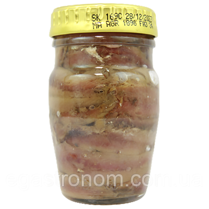 Анчоуси Вітторія в олії Vittoria 80g 12шт/ящ (Код: 00-00012984)