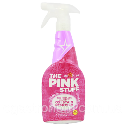 Спрей для видалення плям Пінк Стаф для білих і кольорових тканин The Pink Stuff 500ml 8шт/ящ (Код: 00-00013428), фото 1
