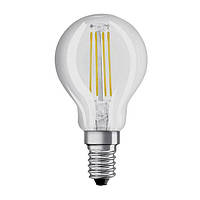 Led лампа OSRAM LEDS CLP 40 4W 827 230V E14 FIL светодиодная