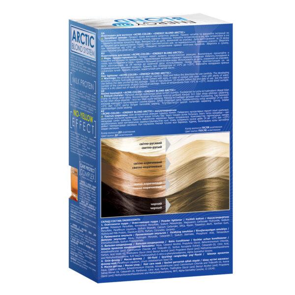 Осветитель для волос Acme-Color "Energy Blond Arctic с флюидом" от ...
