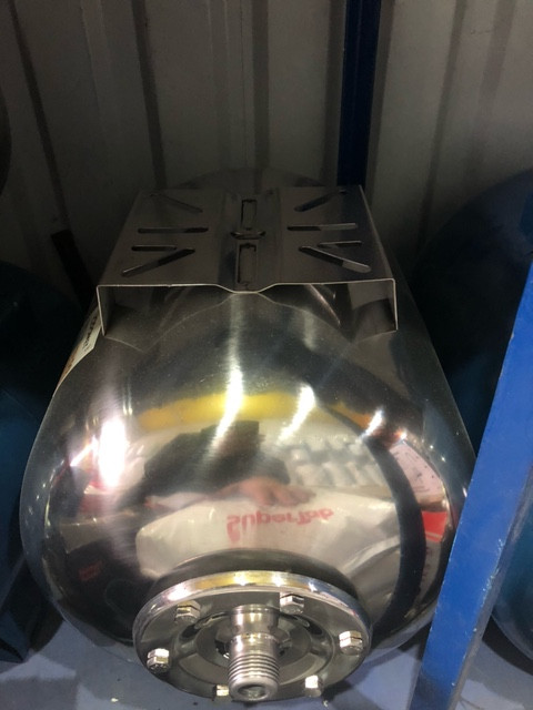 Бак гідроакумулятор 50 л неіржавка сталь