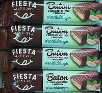Шоколадный батончик с арахисовой начинкой Fiesta Baton Arachidowym 42г Польша