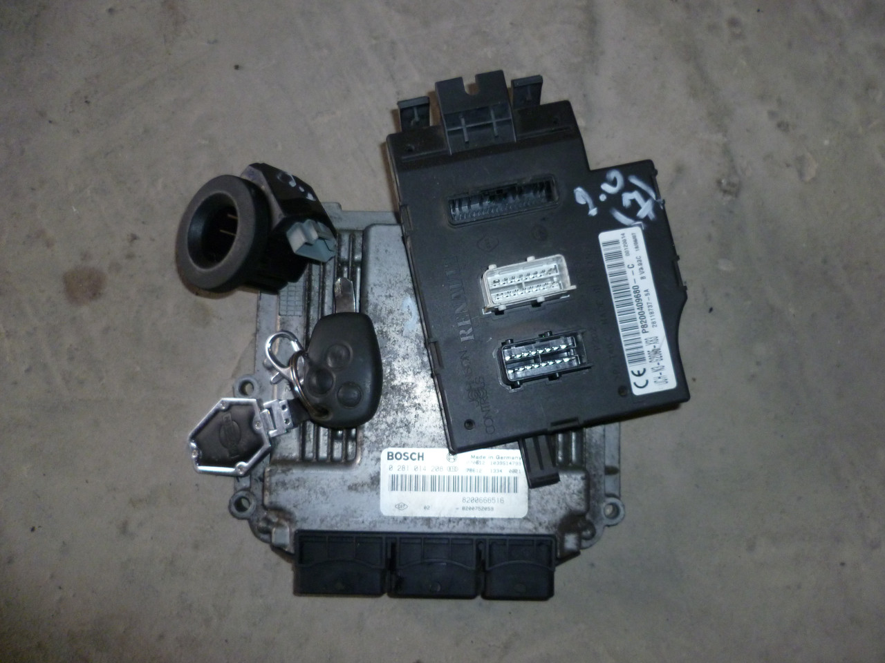 Блок іммобілайзера 2.0 DCI RENAULT TRAFIC 00-14 (РЕНО ТРАФІК)