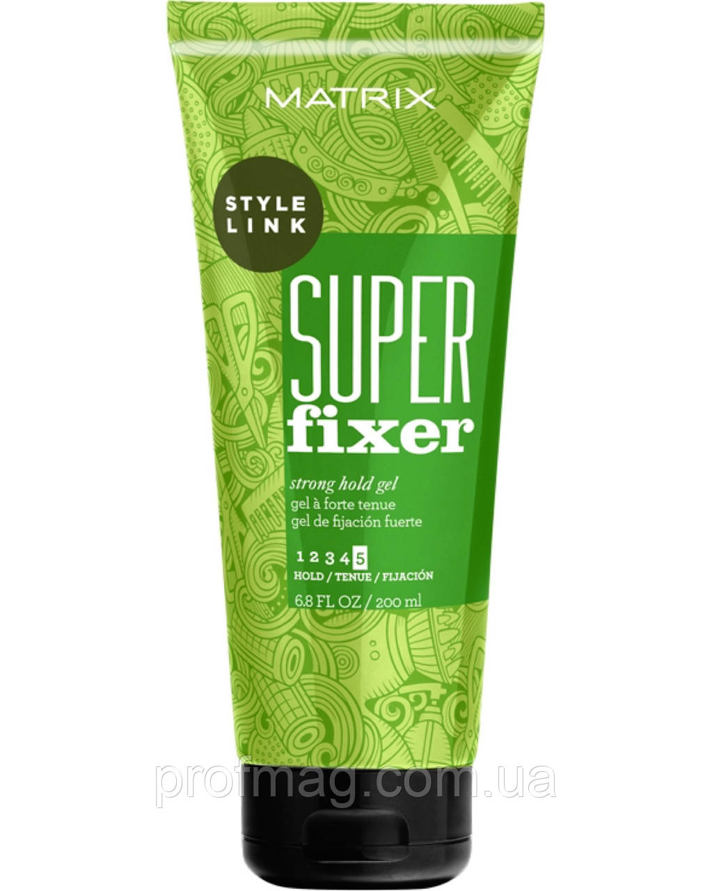 Matrix Гель сильної фіксації для укладання волосся Matrix Style Link Super Fixer Strong Hold 200мл