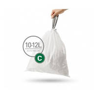 Мешки для мусора плотные с завязками 10-12л SIMPLEHUMAN