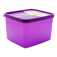 Бокс для морозильной камеры 1,2 л глубокий Alaska фиолетовый
