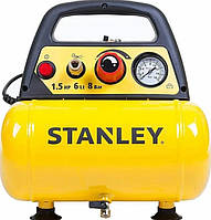 Безмасляный воздушный компрессор Stanley STN039 6 л 8 бар