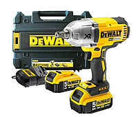 Аккумуляторный импульсный гайковерт DeWALT DCF899P2-QW (комплект)