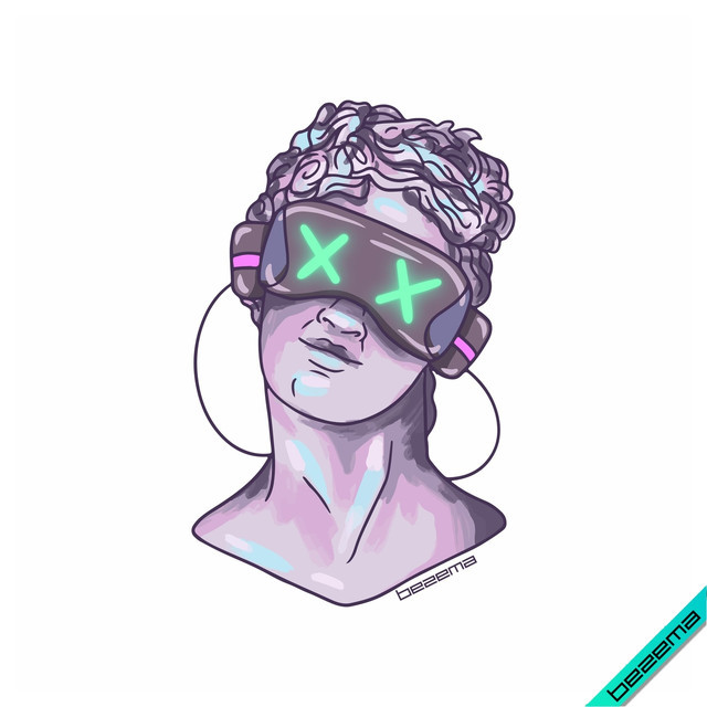 Термоаплікація Bezema Антична скульптура в масці [Свій розмір в асортименті]