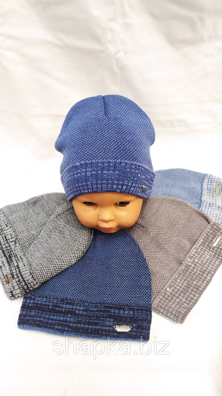 Шапка дитяча в'язана, одношарова., фото 1