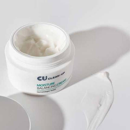 Ультра-зволожуючий крем Cu skin Clean-Up Moisture Balancing Cream, 50 мл, фото 3