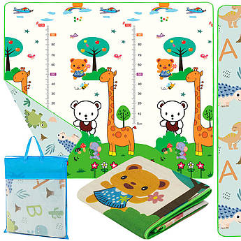 Килимок дитячий ігровий Springos 180 x 200 x 0.5 см складаний KM0008 .