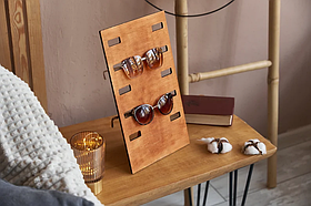 Підставка під окуляри 5 секції 220х380х135мм