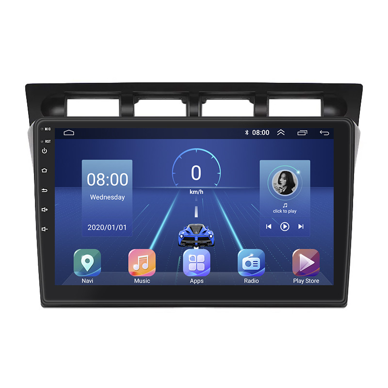 Штатна магнітола Lesko для Kia Picanto I 2004-2007 екран 9" 4/64Gb 4G Wi-Fi GPS Top Кіа Пікато