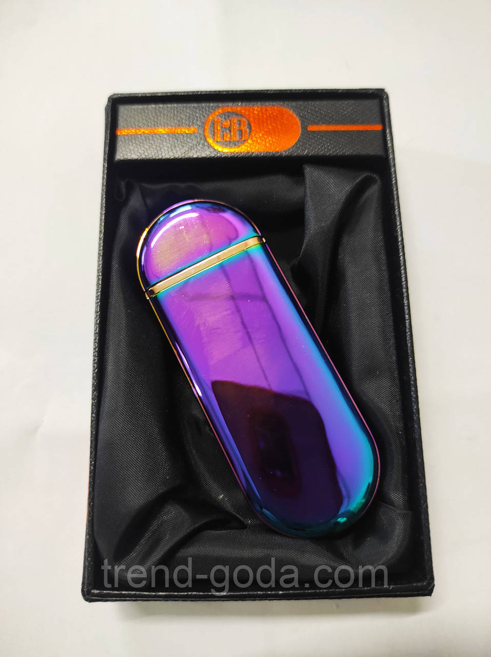 Імпульсна запальничка хамелеон USB в комплекті шнур для зарядки ЮСБ запальничка електронна